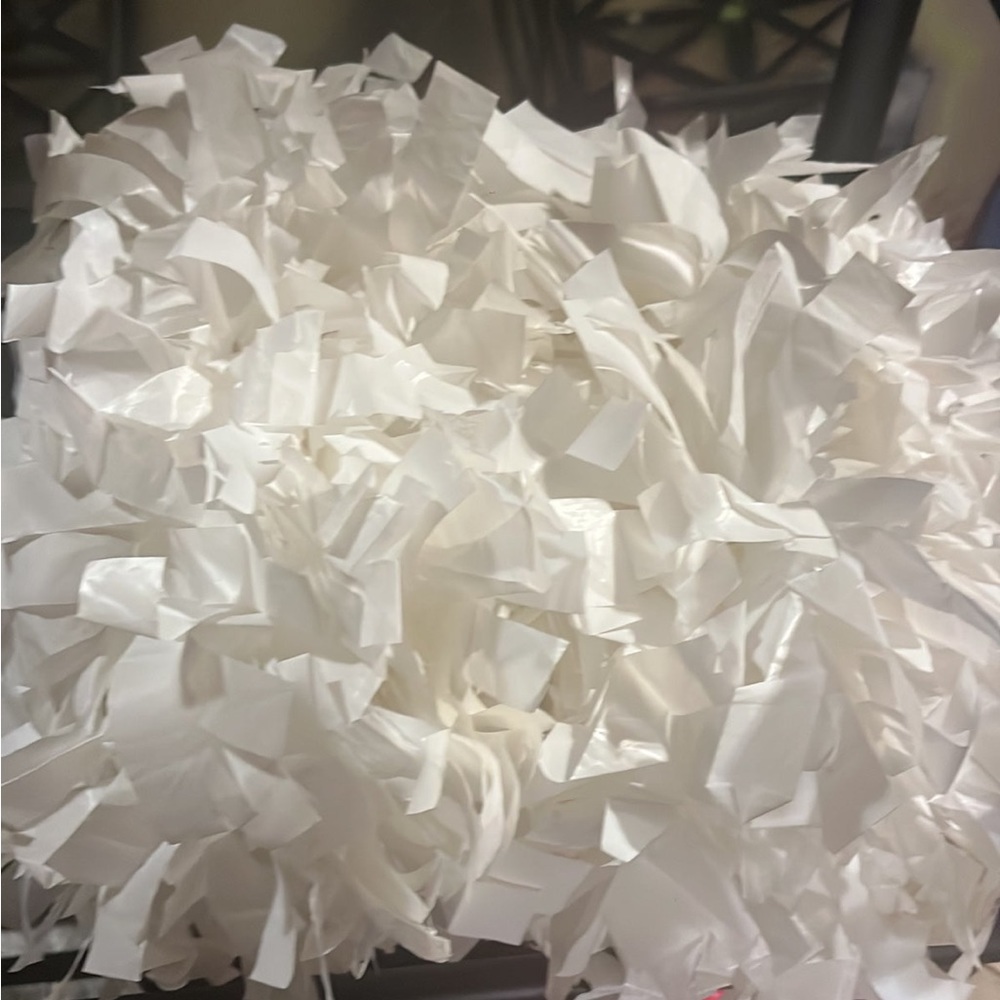 White Pom Poms